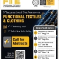 FUNCTIONAL TEXTILES & CLOTHING CONFERENCE: 2027
